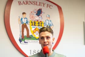 SHAW THING: Stiker Oli Shaw has moved to Oakwell