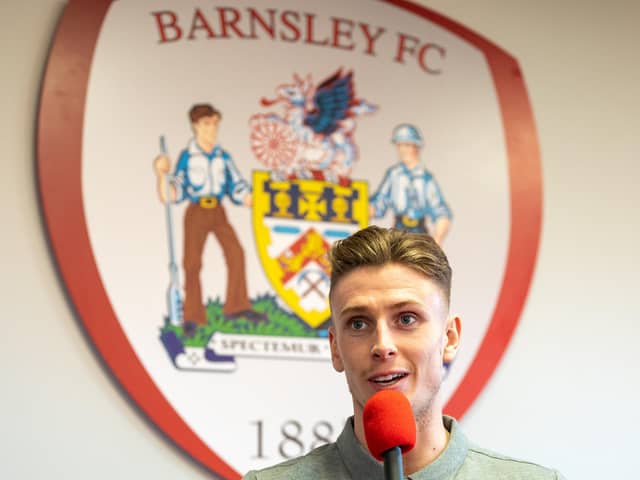 SHAW THING: Stiker Oli Shaw has moved to Oakwell