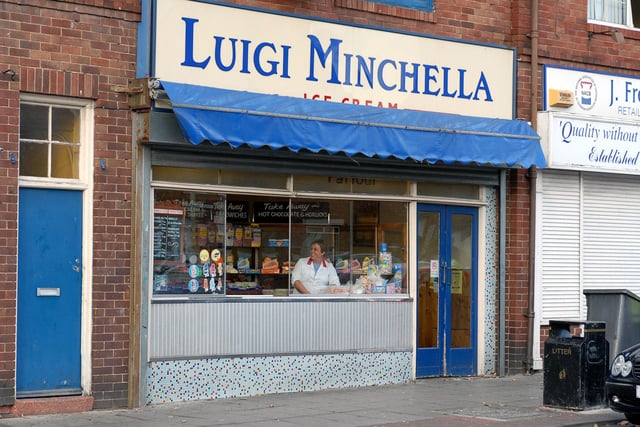 Luigi Minchella's shop for sale in this 2007 photo.