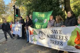 The Save Kirklees Trees group are celebrating the shelving of the plans