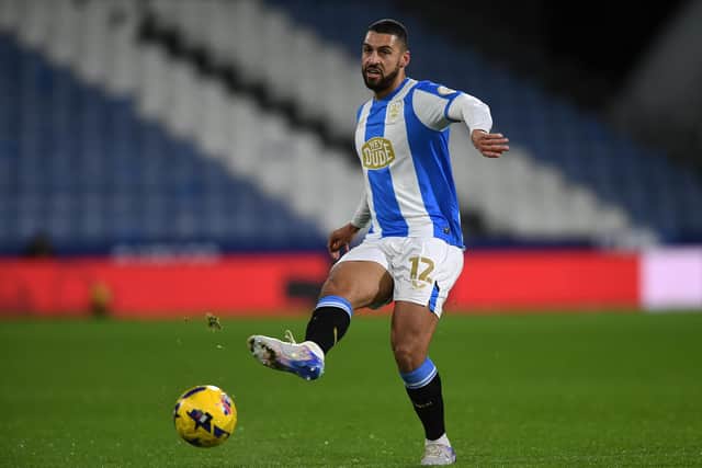 EXGTENDED STAY: Huddersfield Townr's Radinio Balker (Image: Jonathan Gawthorpe)