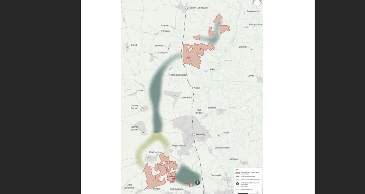 Anger that mega solar farm developer is not holding drop-in in village