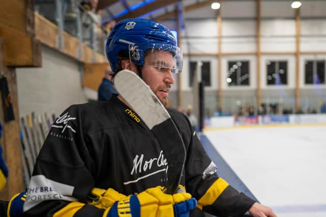 THANKS: Grant Cooper issued a heartfelt message of thanks to Leeds Knights and their fans following five successful months in West Yorkshire, ahead of a switch to the Elite League with the Belfast Giants. Picture courtesy of Oliver Portamento