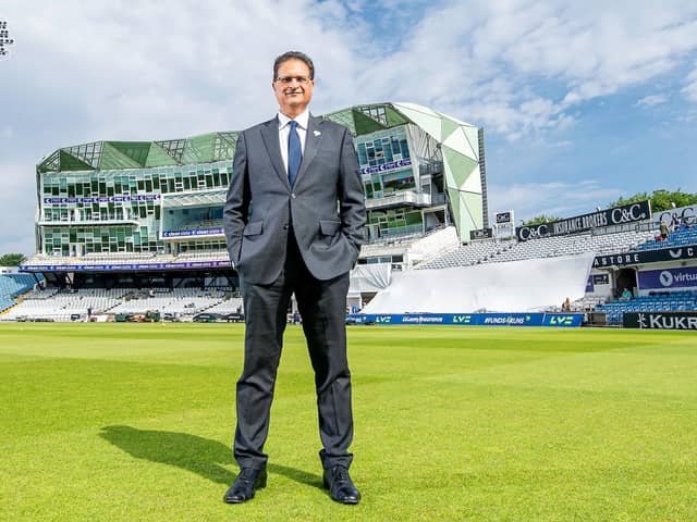 MOVING FORWARD: New Yorkshire CCC chairman, Harry Chathli. Picture by Allan McKenzie/SWpix.com