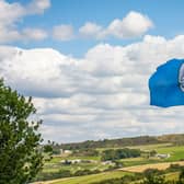 The White Rose of York flag blowing in the wind. PIC: Adobe