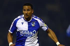 Scott Sinclair came off the bench to salvage a point for Bristol Rovers with a late goal in a 1-1 draw against Barnsley at the Memorial Stadium. Image: Michael Steele/Getty Images