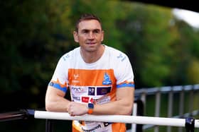 Kevin Sinfield ahead of a media engagement at Hotel Football, Manchester to preview his latest challenge. (Picture: Martin Rickett/PA Wire)