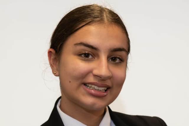 Lulu Amala Halloum is chair of Harrogate Youth Council and a Year 11 student at Harrogate Grammar School.