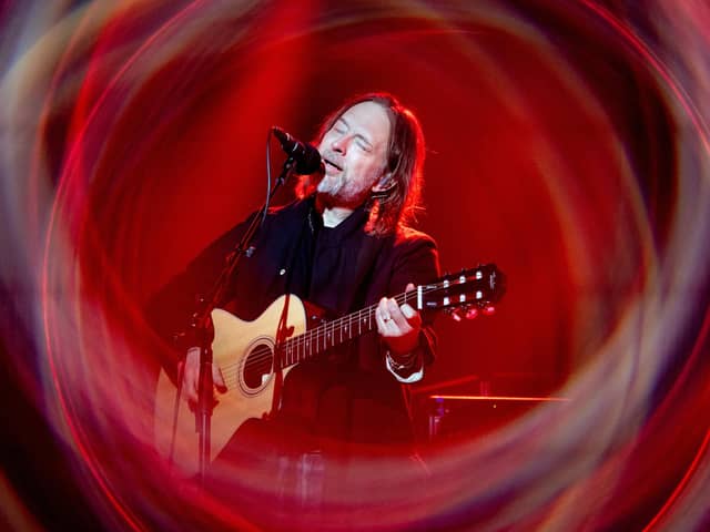 Thom Yorke of The Smile performing at the BBC 6 Music Festival at the O2 Warehouse, Manchester. Picture: Shirlaine Forrest/BBC Radio 6 Music