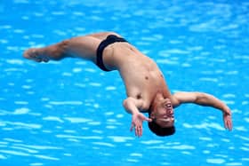 DIVING IN: Sheffield's Jordan Houlden competes in the Men's 1m Springboard Final on Day 8 of the European Aquatics Championships Rome 2022 at the Stadio del Nuoto on in Rome in August, part of a fantastic year for him. (Photo by Clive Rose/Getty Images)