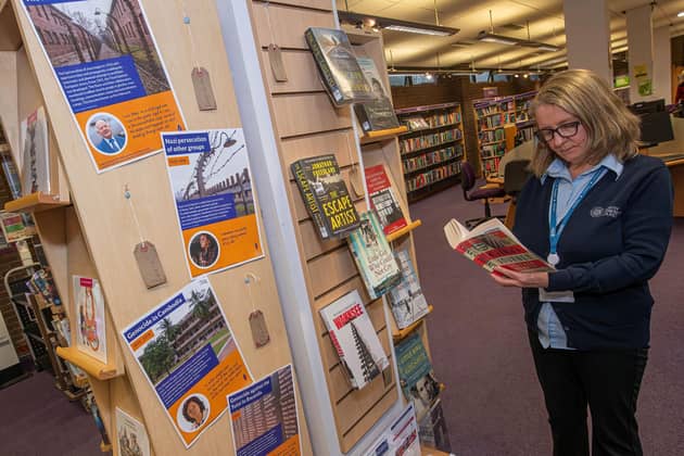Several North Yorkshire libraries displayed posters, books and other educational materials ahead of Holocaust Memorial Day.