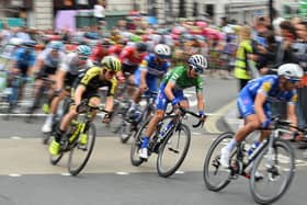 Tour of Britain cycle race. (Pic credit: Glyn Kirk / AFP via Getty Images)