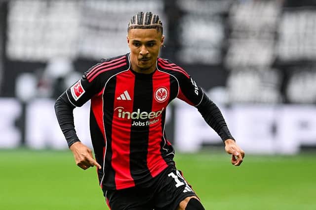 FORWARD MOVE: Leeds United have signed Jean-Matteo Bahoya from Eintracht Frankfurt on deadline day (Image: Neil Baynes/Getty Images)
