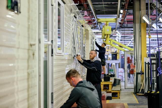 Holiday homes manufacturer Willerby has confirmed about 200 jobs are at risk as it plans to cut production due to a slump in sales. Picture: Shaun Flannery