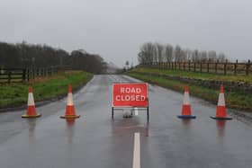 Road closure. (Pic credit: Kimberley Powell)