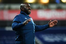 DISAPPOINTMENT: Huddersfield Town manager Darren Moore