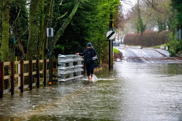 Flooding near York earlier this year. A scheme to help farmers financially following flooding has been widened following complaints. Picture By Yorkshire Post Photographer,  James Hardisty.