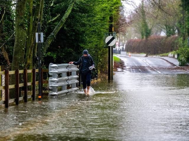 Flooding near York earlier this year. A scheme to help farmers financially following flooding has been widened following complaints. Picture By Yorkshire Post Photographer,  James Hardisty.