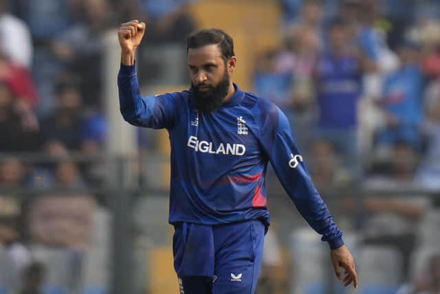STICKING AROUND: Yorkshire leg-spinner Adil Rashid has been awarded another one-year central contract. Picture: AP/Rajanish Kakade