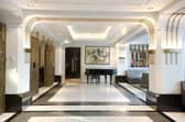Hilton Prague Old Town luxurious lobby awaits.