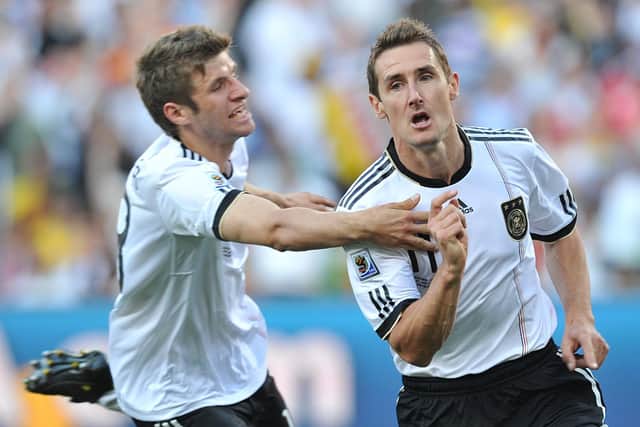 LEADING MAN: Former Germany striker Miroslav Klose is the World Cup's all-time record goalscorer with 16. Picture: Martin Rickett/PA