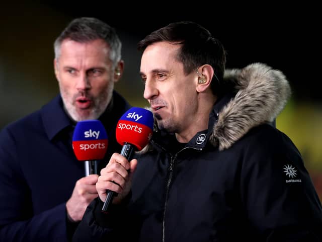 Neville and Carragher have made their Premier League predictions. Image: Naomi Baker/Getty Images