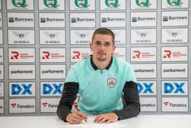 Barnsley signing Max Watters. Picture courtesy of Barnsley FC.