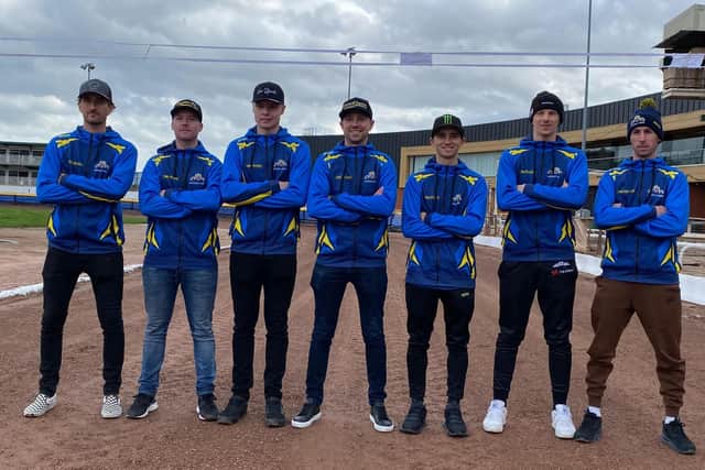 Sheffield Tigers' magnificent seven for the 2023 season.