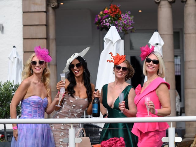 Ladies Day at the 250th anniversary of the Betfred St Leger Festival at Doncaster Racecourse.