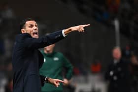 Gus Poyet currently manages the Greece national team. Image: ANGELOS TZORTZINIS/AFP via Getty Images