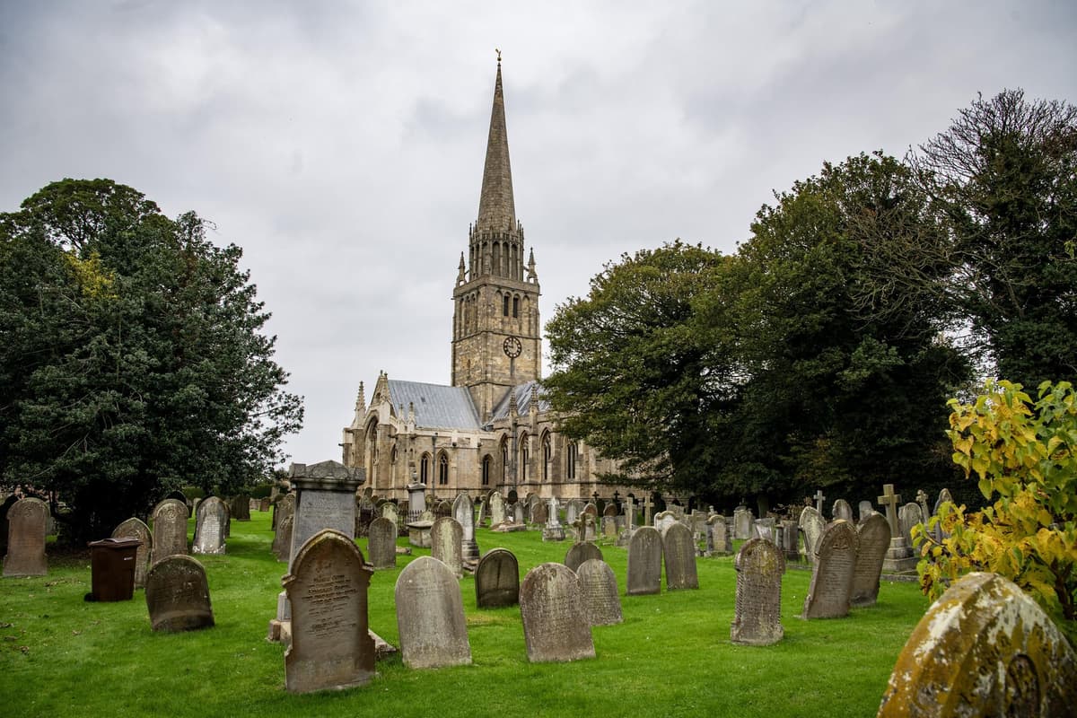Patrington, East Yorkshire: „Die Königin“ regiert über das ländliche Dorf