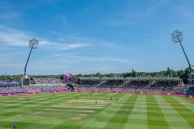 A general view of Yorkshire in action on Finals Day last year. The club returns to Edgbaston on Saturday to begin their T20 campaign against Birmingham Bears. Picture by Allan McKenzie/SWpix.com