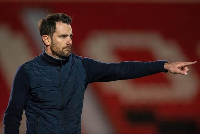 WAY FORWARD: Coach Danny Schofield believes his work with Doncaster Rovers will pay more dividends than chasing short-term results