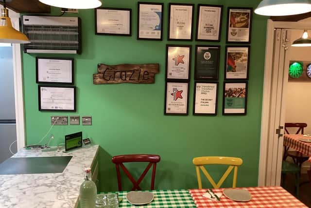 The Secret Italian has won a number of awards. (Pic credit: Margaret Dearden)