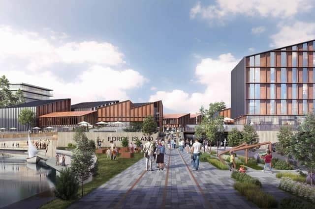 The Forge Island scheme has already signed up Travelodge, the Arc Cinema and a number of food outlets to the flagship regeneration project.
