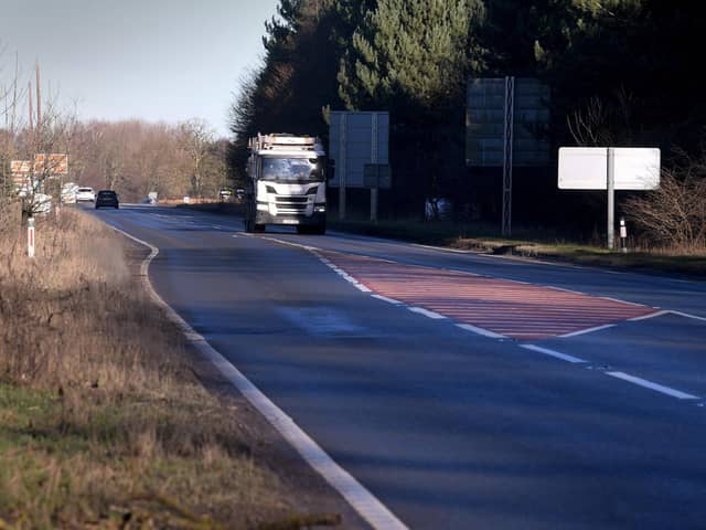 The A64 near the Hopgrove Roundabout, York. PIC: Simon Hulme
