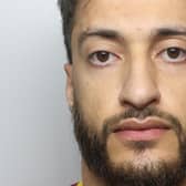 Abdullah Mhana, 26, of Hirst Lodge Court, Bradford, admitted to 17 offences at Bradford Crown Court