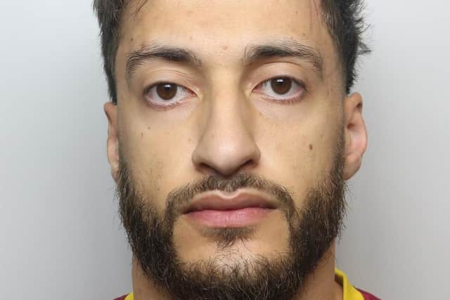 Abdullah Mhana, 26, of Hirst Lodge Court, Bradford, admitted to 17 offences at Bradford Crown Court