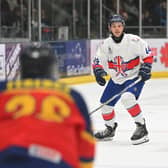 PRIMED AND READY: Sheffield Steelers' Sam Jones is looking forward to the challenge of facing Canada in Great Britain's opening game in Prague. Picture: Dean Woolley.