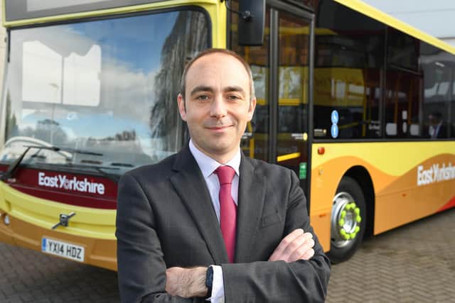 Ben Gilligan is managing director of East Yorkshire Buses.