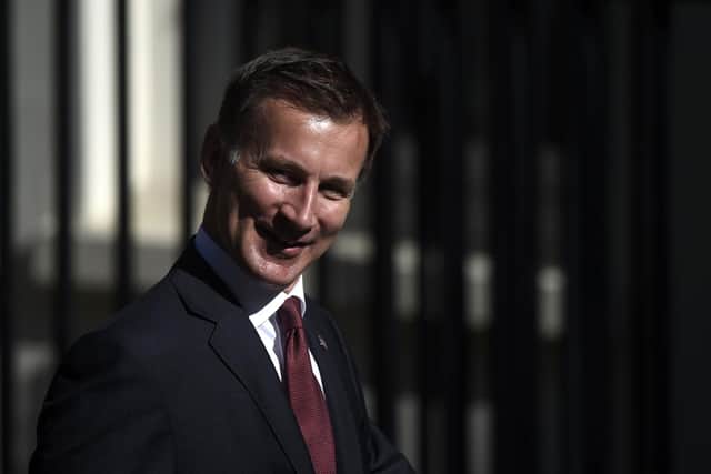 'Jeremy Hunt's Autumn Statement began with mention of the adverse effects of the Covid pandemic and the war in Ukraine'. PIC: Peter Summers/Getty Images