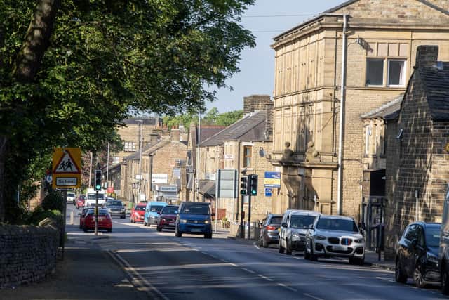 Wakefield and Denby Dale Road in Scissett in West Yorkshire photographed by Tony Johnson for The Yorkshire Post.