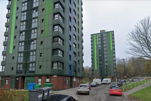 A man has died after a shooting in the Gleadless Valley area of Sheffield. Photo: Google