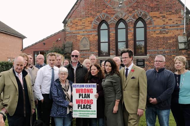 Campaigners met with Shadow Ministers at the Linton on Ouse site on Friday to discuss the plans
