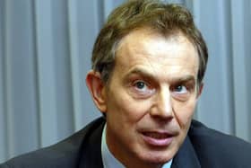 File photo of former Prime Minister Tony Blair. PIC: Toby Melville/PA Wire