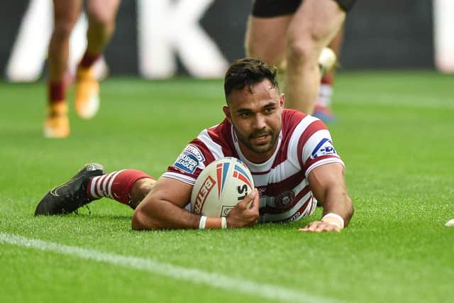 Bevan French was Super League's top tryscorer in 2022. (Photo: Dean Williams)