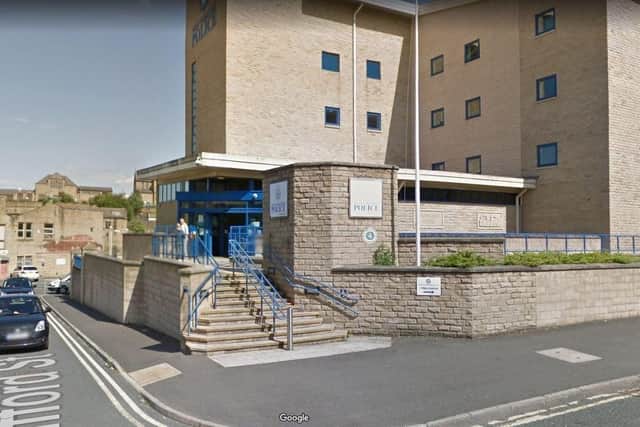 Man carrying handgun and knife detained by armed officers at police station for threats to kill as ball-bearings fired