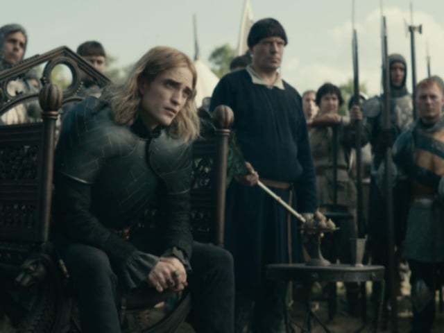 Historical drama The King has a seriously strong cast of a-listers, with Pattinson joining Timothée Chalamet, Joel Edgerton and Lily‑Rose Depp in the Netflix production.