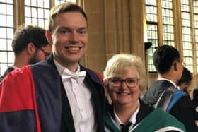 Mother and son duo, Annette and Ruben Oliver, have both graduated from Oxford University on the same day.
