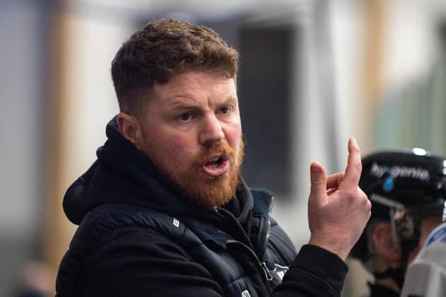 FRUSTRATION: Hull Seahawks coach Matty Davies was disappointed with his team's performance in Milton Keynes but insists they have to switch their sights to the forthcoming play-offs. Picture: Bruce Rollinson